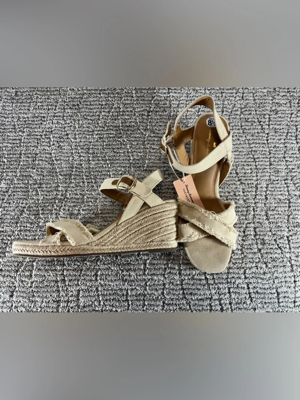 NEW Tommy Bahama Size 8.5 Bethany Espadrille Wedge Sandals